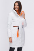 Купить Куртка удлиненная TRENDS SPORT белого цвета 22297Bl, фото 12