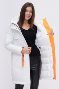 Купить Куртка удлиненная TRENDS SPORT белого цвета 22297Bl, фото 14