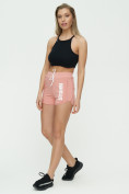 Купить Спортивные шорты женские розового цвета 3005R, фото 6