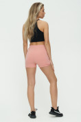 Купить Спортивные шорты женские розового цвета 3005R, фото 7