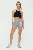 Купить Спортивные шорты женские серого цвета 3005Sr, фото 2