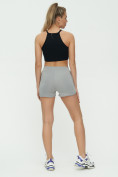 Купить Спортивные шорты женские серого цвета 3005Sr, фото 7