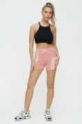 Купить Спортивные шорты женские розового цвета 3006R, фото 2