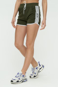 Купить Спортивные шорты женские хаки цвета 3008Kh, фото 8