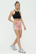 Купить Спортивные шорты женские розового цвета 3008R, фото 3
