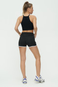 Купить Спортивные шорты женские черного цвета 3008Ch, фото 5
