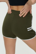 Купить Спортивные шорты женские хаки цвета 3010Kh, фото 9