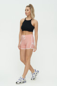 Купить Спортивные шорты женские розового цвета 3010R, фото 4