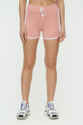 Купить Спортивные шорты женские розового цвета 3010R