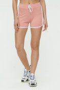 Купить Спортивные шорты женские розового цвета 3010R, фото 6
