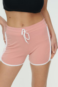 Купить Спортивные шорты женские розового цвета 3010R, фото 10