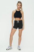 Купить Спортивные шорты женские черного цвета 3010Ch, фото 2