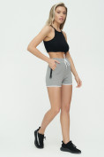 Купить Спортивные шорты женские серого цвета 3019Sr, фото 4