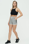 Купить Спортивные шорты женские серого цвета 3019Sr, фото 5
