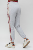 Купить Джоггеры спортивные трикотажные женские серого цвета 311Sr, фото 9