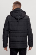 Купить Куртка классическая с мехом мужская черного цвета 3166Ch, фото 8