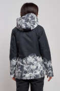 Купить Горнолыжная куртка женская зимняя черного цвета 31Ch, фото 4