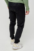 Купить Трикотажные брюки мужские черного цвета 3201Ch, фото 7