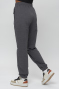 Купить Джоггеры спортивные трикотажные женские большого размера серого цвета 320Sr, фото 8