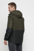 Купить Куртка-анорак спортивная мужская цвета хаки 3307Kh, фото 16