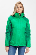 Купить Куртка демисезонная 3 в 1 зеленого цвета 33213Z, фото 4