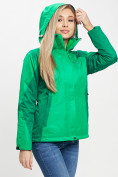 Купить Куртка демисезонная 3 в 1 зеленого цвета 33213Z, фото 8
