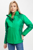Купить Куртка демисезонная 3 в 1 зеленого цвета 33213Z, фото 10