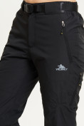 Купить Спортивные брюки Valianly женские черного цвета 33230Ch, фото 8
