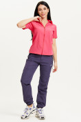 Купить Спортивные брюки Valianly женские темно-фиолетового цвета 33230TF, фото 12