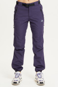Купить Спортивные брюки Valianly женские темно-фиолетового цвета 33230TF