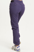 Купить Спортивные брюки Valianly женские темно-фиолетового цвета 33230TF, фото 4