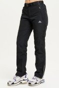 Купить Спортивные брюки Valianly женские черного цвета 33230Ch, фото 2