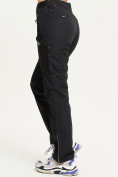 Купить Спортивные брюки Valianly женские черного цвета 33230Ch, фото 4