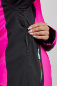 Купить Горнолыжная куртка женская зимняя розового цвета 3327R, фото 6