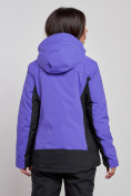 Купить Горнолыжная куртка женская зимняя темно-фиолетового цвета 3327TF, фото 4
