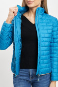 Купить Стеганная куртка синего цвета 33310S, фото 11
