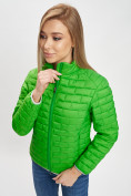 Купить Стеганная куртка зеленого цвета 33310Z, фото 5