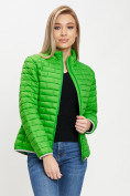Купить Стеганная куртка зеленого цвета 33310Z, фото 8