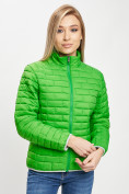 Купить Стеганная куртка зеленого цвета 33310Z, фото 7