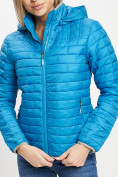 Купить Стеганная куртка синего цвета 33315S, фото 10