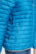 Купить Стеганная куртка синего цвета 33315S, фото 11