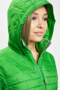 Купить Стеганная куртка зеленого цвета 33315Z, фото 8