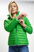 Купить Стеганная куртка зеленого цвета 33315Z, фото 10
