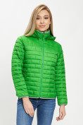Купить Стеганная куртка зеленого цвета 33315Z