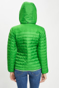 Купить Стеганная куртка зеленого цвета 33315Z, фото 7