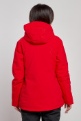 Купить Горнолыжная куртка женская зимняя красного цвета 3331Kr, фото 4