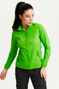 Купить Ветровка спортивная Valianly женская зеленого цвета 33416Z, фото 2