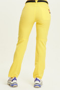 Купить Спортивные брюки Valianly женские желтого цвета 33419J, фото 6