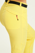 Купить Спортивные брюки Valianly женские желтого цвета 33419J, фото 7