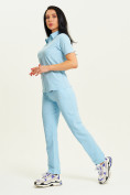 Купить Спортивные брюки Valianly женские голубого цвета 33419Gl, фото 8